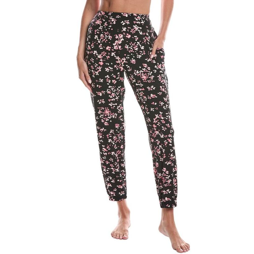 Dkny Womens Sleep Jogger, Black